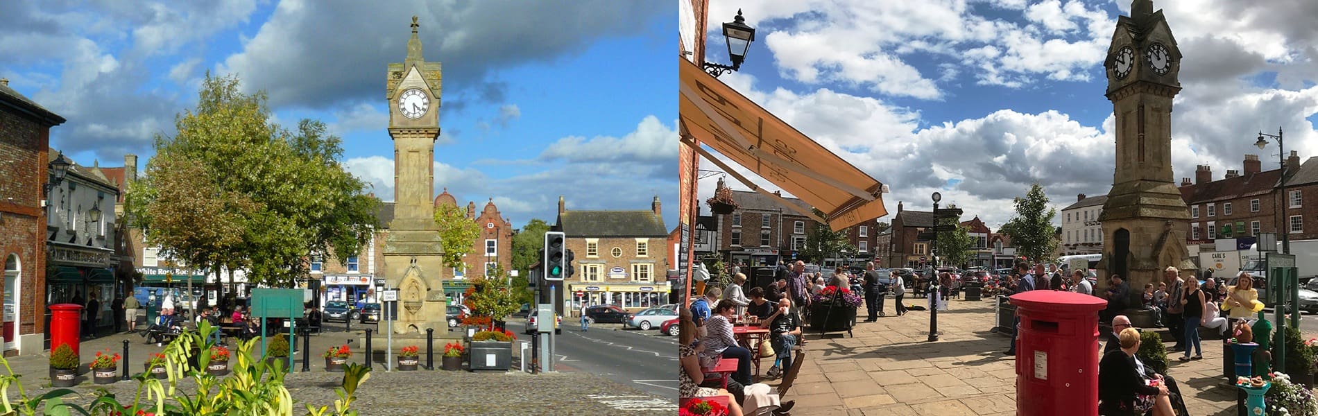 Thirsk Clock and Market Place focal point for The Thirsk Weekly News